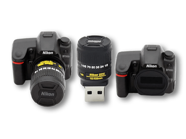 Fényképezőgép alakú usb pendrive