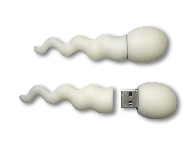 Spermium alakú usb pendrive